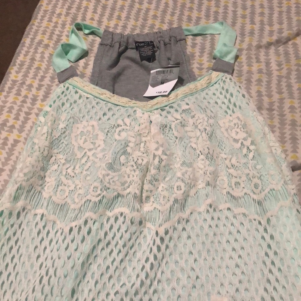 Lace tank top